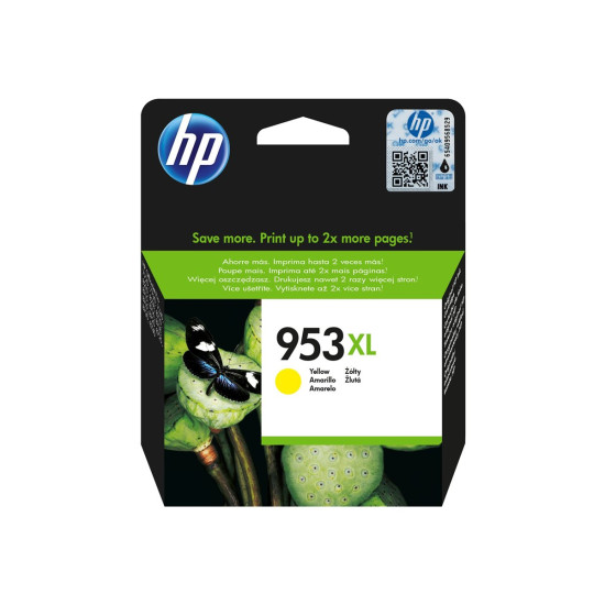 Мастило HP 953XL original Ink cartridge F6U18AE BGX Yellow 1.450 Pages