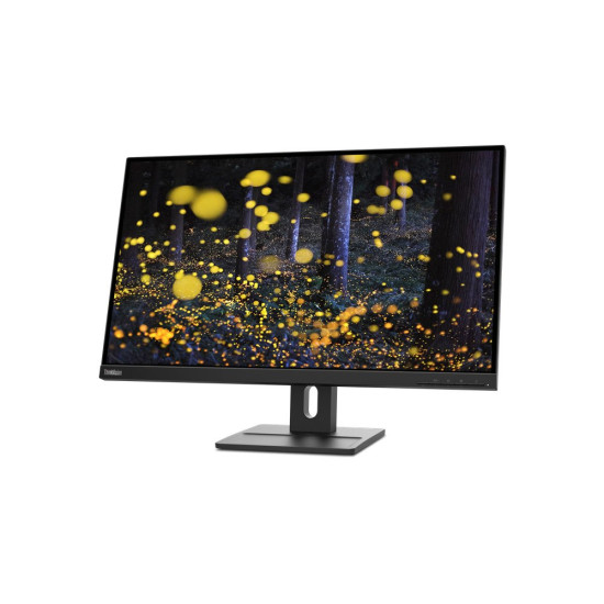 Монитор LENOVO ThinkVision E27q-20 27 inch IPS 16:9 QHD 350cd/m2 1000:1 3M:1 4ms HDMI 1.4 DP 1.2 75Hz sRGB