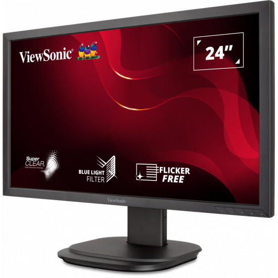 Монитор ViewSonic VG2439SMH-2, 24", VA, FHD (1920 x 1080), 60Hz, 5ms