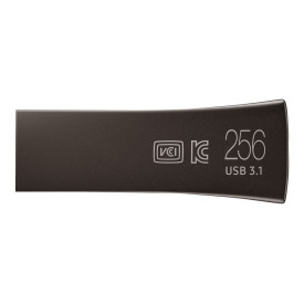 Флаш памет SAMSUNG BAR Plus Type-A 256GB USB 3.1 Titan Gray