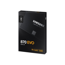 Вътрешен SSD диск SAMSUNG SSD 870 EVO 4TB SATA III 2.5 inch SSD 560MB/s read 530MB/s write