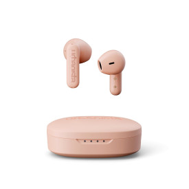 Слушалки URBANISTA COPENHAGEN Bluetooth earphones black 32 hours total playtime Noise-reducing microphone Touch controls IPX4 dusty pink