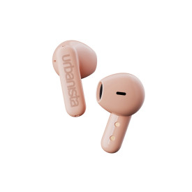 Слушалки URBANISTA COPENHAGEN Bluetooth earphones black 32 hours total playtime Noise-reducing microphone Touch controls IPX4 dusty pink