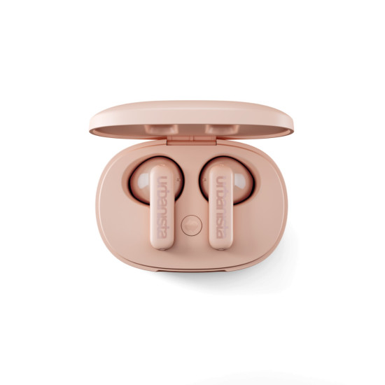 Слушалки URBANISTA COPENHAGEN Bluetooth earphones black 32 hours total playtime Noise-reducing microphone Touch controls IPX4 dusty pink
