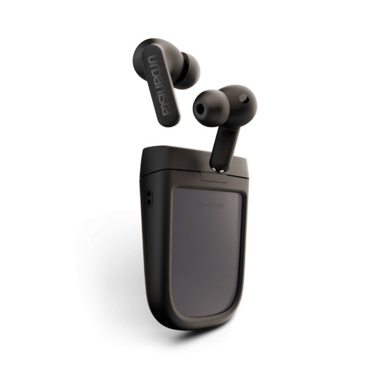 Слушалки URBANISTA PHOENIX earphones Soral charging Hybrid active noise cancelling Playtime 8 hours Water resistant IPX4 black