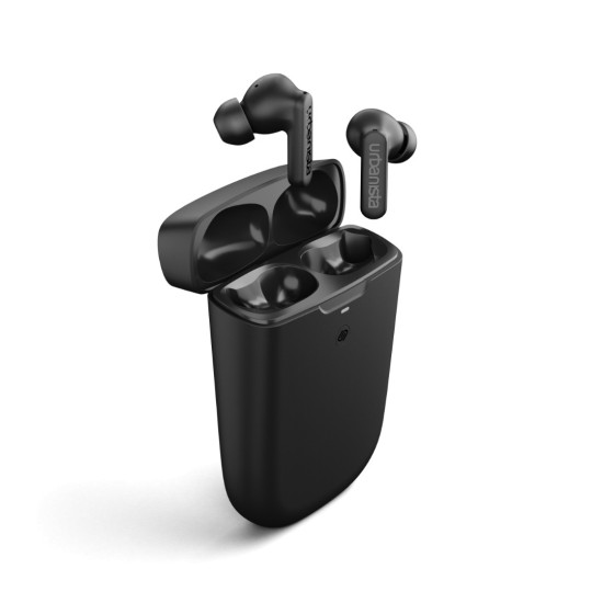 Слушалки URBANISTA PHOENIX earphones Soral charging Hybrid active noise cancelling Playtime 8 hours Water resistant IPX4 black