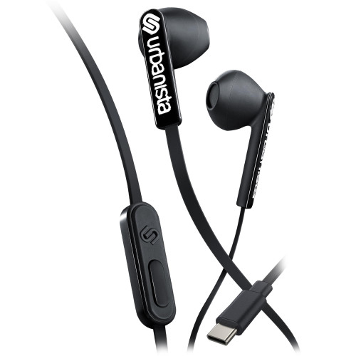 Слушалки URBANISTA USB-C Headphones with mic impedance 32 Ohm remote control black
