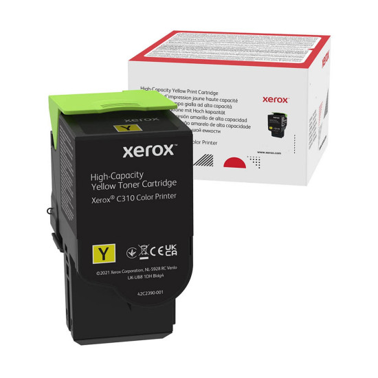 Тонер касета XEROX 006R04371 Toner Yellow high capacity C310/C315 5500 pages