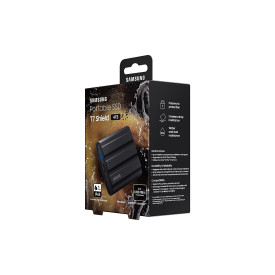 Външен SSD диск SAMSUNG T7 Shield 4TB USB 3.2 Gen 2 Black