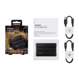 Външен SSD диск SAMSUNG T7 Shield 4TB USB 3.2 Gen 2 Black