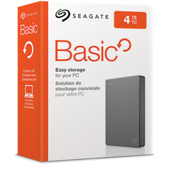Външен твърд диск SEAGATE Basic 4TB 2.5"