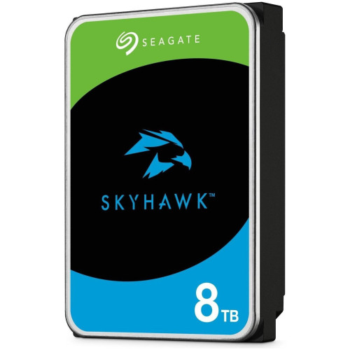 Вътрешен твърд диск SEAGATE Surveillance Skyhawk 8TB HDD SATA 6Gb/s 256MB cache 3.5 inch