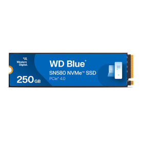 Вътрешен SSD диск Western Digital, Blue SN580, NVMe, 250GB, M.2, PCIe Gen4