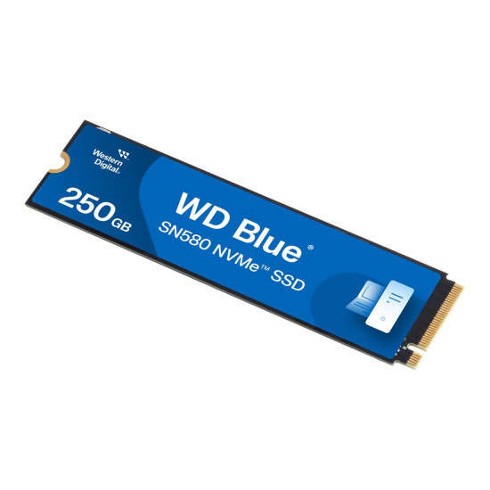 Вътрешен SSD диск Western Digital, Blue SN580, NVMe, 250GB, M.2, PCIe Gen4