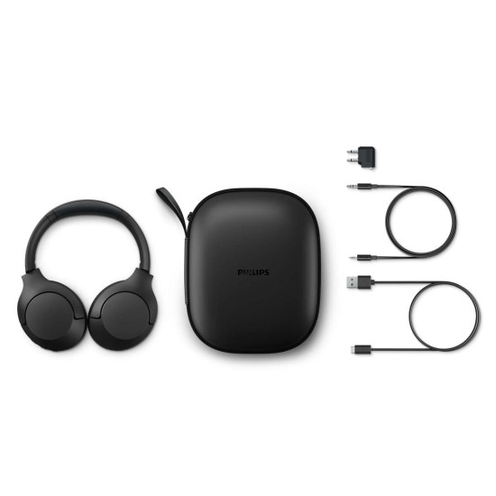 Безжични слушалки Philips TAH8506BK, Черни