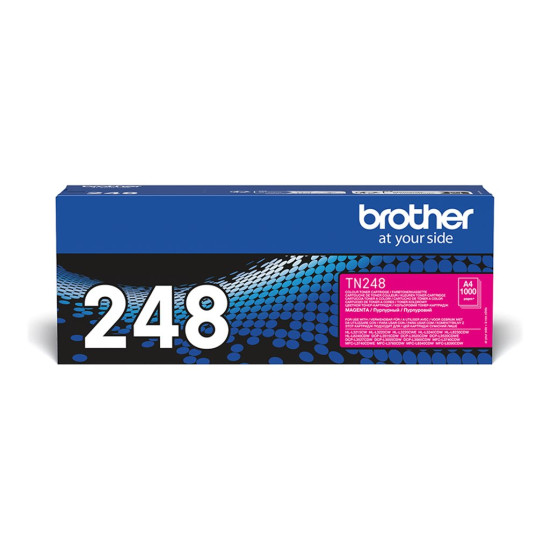 Тонер касета BROTHER TN248M Magenta Toner Cartridge ISO Yield 1.000 pages