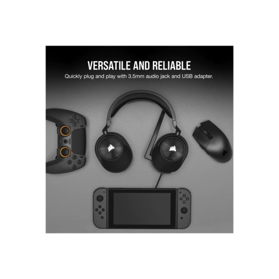Слушалки CORSAIR HS55 Surround Headset Carbon EU