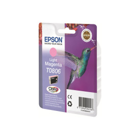 Мастило EPSON1LB T0806 ink cartridge light magenta standard capacity 7.4ml 685 pages 1-pack blister without alarm