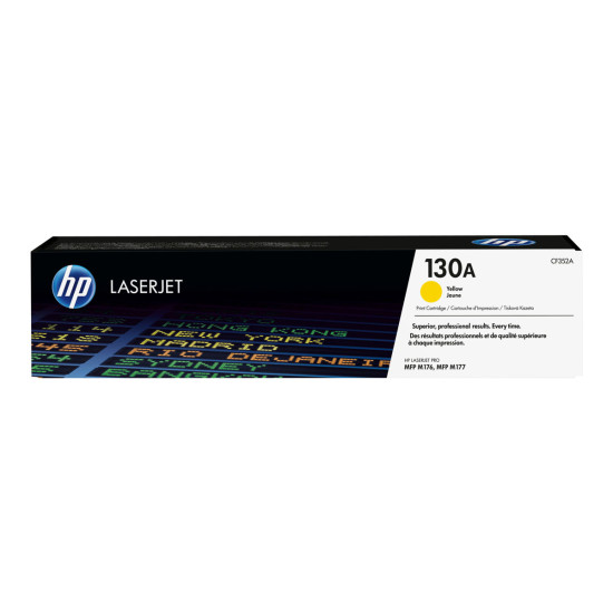 Тонер касета HP 130A original Toner cartridge CF352A yellow standard capacity 1.000 pages 1-pack