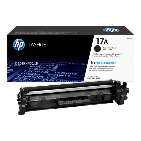 Тонер касета HP 17A original LaserJet Toner Black CF217A