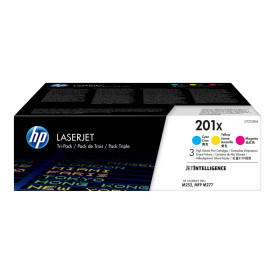 Тонер касета HP 201X oiginal LaserJet Toner cartridge CF253XM Cyan/Magenta/Yellow High Yield 3-pack