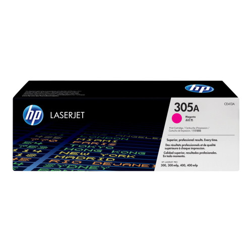 Тонер касета HP 305A original LaserJet Toner cartridge CE413A magenta standard capacity 2.600 pages 1-pack