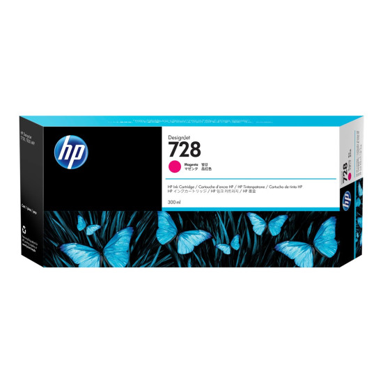 Мастило HP 728 F9K16A Magenta