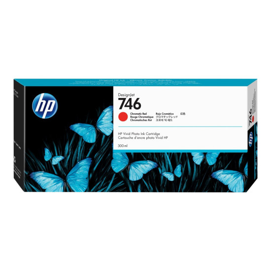 Мастило HP 746 Chromatic Red (300 ml)