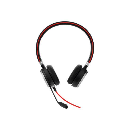 Слушалки JABRA EVOLVE 40 MS Stereo USB Headband Noise cancelling USB connector with mute-button and volume control on the cord