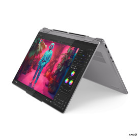 Лаптоп Lenovo Yoga 7 2-in-1 14AHP9 AMD Ryzen 7 8840HS 14 inch WUXGA OLED 400N Touch 16GB DDR5x 1TB SSD W11H