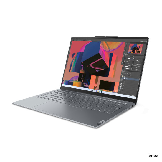 Лаптоп Lenovo Yoga Slim 6 14APU8 AMD Ryzen 7 7840U 14 inch WUXGA OLED 400N HDR 16GB DDR5 1TB SSD