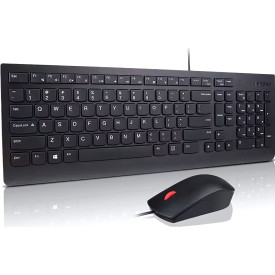 Комплект клавиатура и мишка LENOVO Essential Wired Keyboard and Mouse Combo - Bulgarian