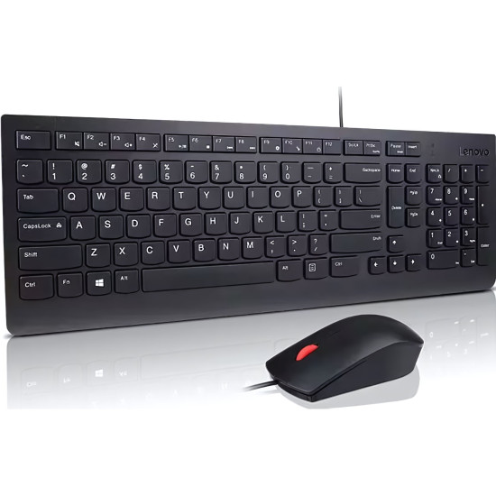 Комплект клавиатура и мишка LENOVO Essential Wired Keyboard and Mouse Combo - Bulgarian