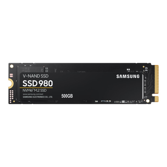 Вътрешен SSD диск SAMSUNG 980 SSD 500GB M.2 NVMe PCIe 3.0 3.100 MB/s read 2.600MB/s write