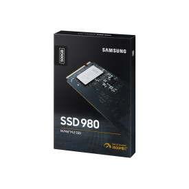 Вътрешен SSD диск SAMSUNG 980 SSD 500GB M.2 NVMe PCIe 3.0 3.100 MB/s read 2.600MB/s write