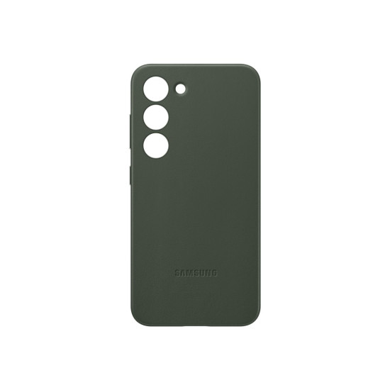 Калъф SAMSUNG GALAXY S23 Leather cover Green