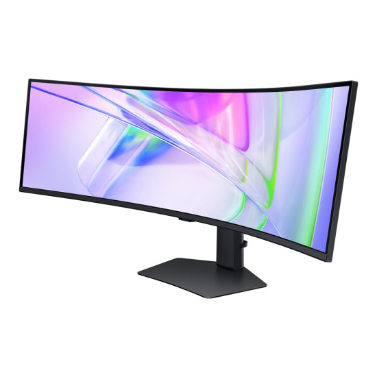 Монитор SAMSUNG S49C950 49 inch 32:9 Curved 1000R 5120x1440 5ms 120Hz VESA HDR 400.HDMIx2/DPx1/USB-C 90W LAN HAS VESA Speaker cable in box