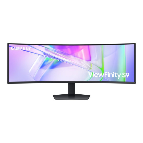 Монитор SAMSUNG S49C950 49 inch 32:9 Curved 1000R 5120x1440 5ms 120Hz VESA HDR 400.HDMIx2/DPx1/USB-C 90W LAN HAS VESA Speaker cable in box