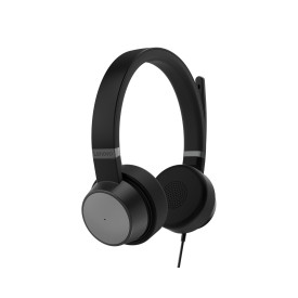Слушалки LENOVO Go Wired ANC Headset USB-C Storm Grey