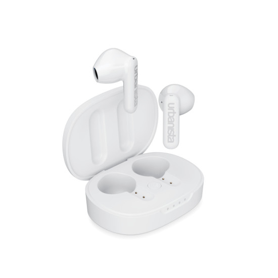 Слушалки URBANISTA COPENHAGEN Bluetooth earphones black 32 hours total playtime Noise-reducing microphone Touch controls IPX4 white