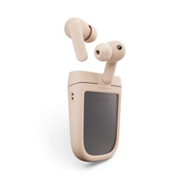 Слушалки URBANISTA PHOENIX earphones Soral charging Hybrid active noise cancelling Playtime 8 hours Water resistant IPX4 dessert rose