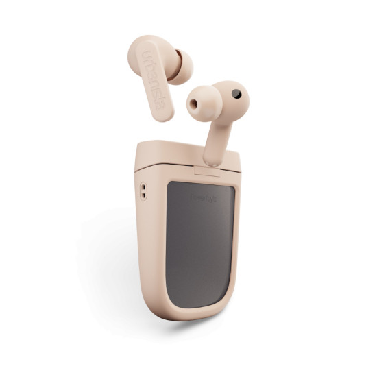 Слушалки URBANISTA PHOENIX earphones Soral charging Hybrid active noise cancelling Playtime 8 hours Water resistant IPX4 dessert rose
