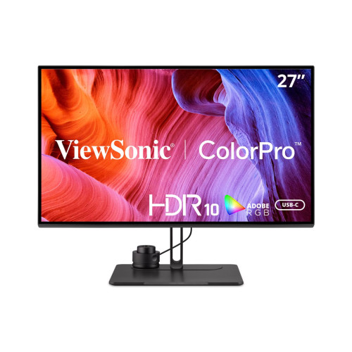 Монитор VIEWSONIC VP2786-4K 27 inch 16:9 HDR 3840x2160 LCD monitor with 2x HDMI 1xDP 1.4 1 up USB 3.1 ID I/O Port USB-C