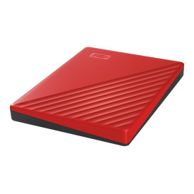 Външен твърд диск WESTERN DIGITAL My Passport 2TB Red