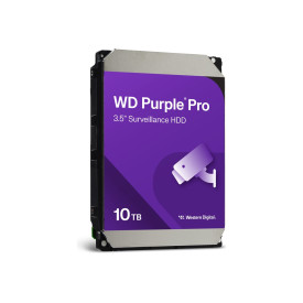 Вътрешен твърд диск WESTERN DIGITAL Purple Pro 10TB SATA 6Gb/s HDD 3.5 inch internal 7200Rpm 256MB Cache 24x7 Bulk