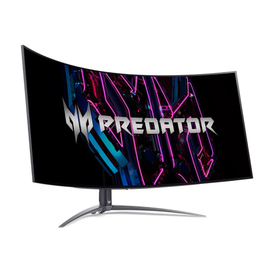 Монитор ACER Predator X45bmiiphuzx 113cm 44.5 inch Curved 800R WQHD ZeroFrame OLED 240Hz FreeSync Premium 21:9 1000nits (P)