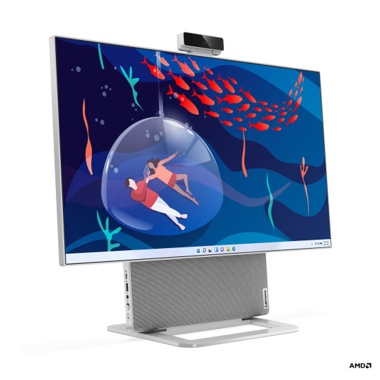 All-In-One компютър Lenovo Yoga AIO 7 27APH8 AMD Ryzen 7 8845HS 27 inch QHD AG 32GB DDR5 1TB SSD W11H