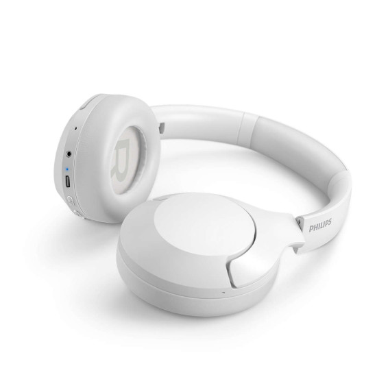 Безжични слушалки Philips TAH8506BK, Бели