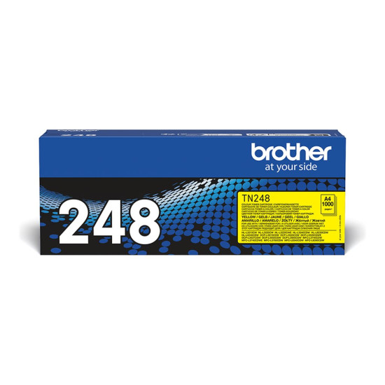 Тонер касета BROTHER TN248Y Yellow Toner Cartridge ISO Yield 1.000 pages