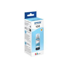 Мастило EPSON1LB 108 EcoTank Light Cyan Ink Bottle